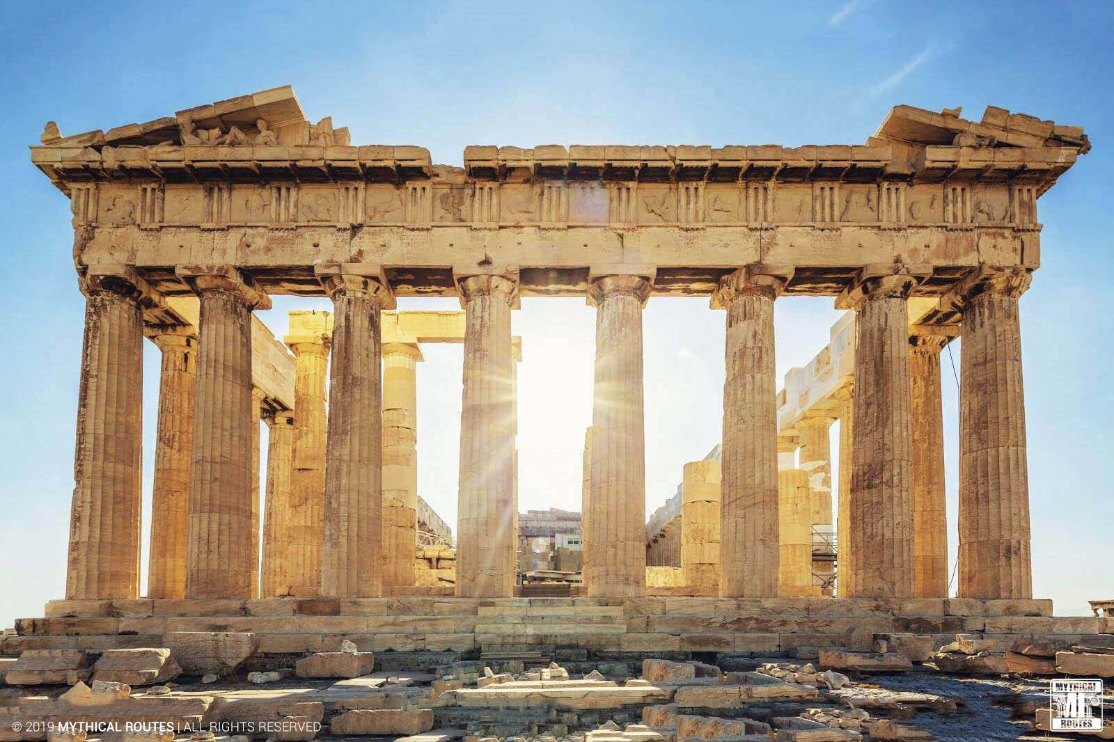 What Are Ancient Greek Buildings Made Of