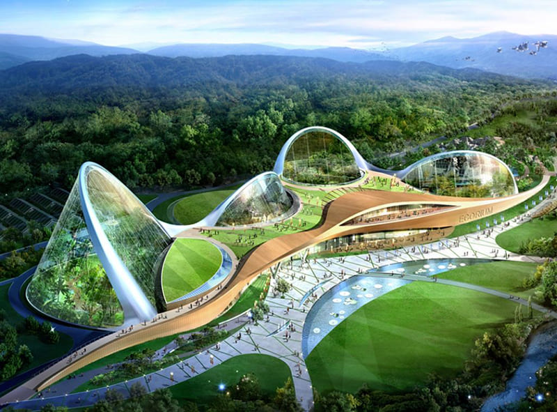 Ecorium - công trình kiến trúc xanh tại Hàn Quốc